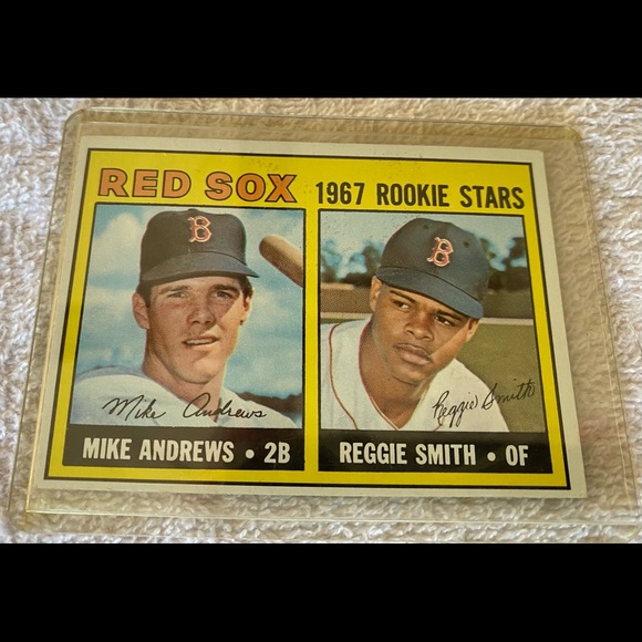 Other - Rookie card 1967 red socks